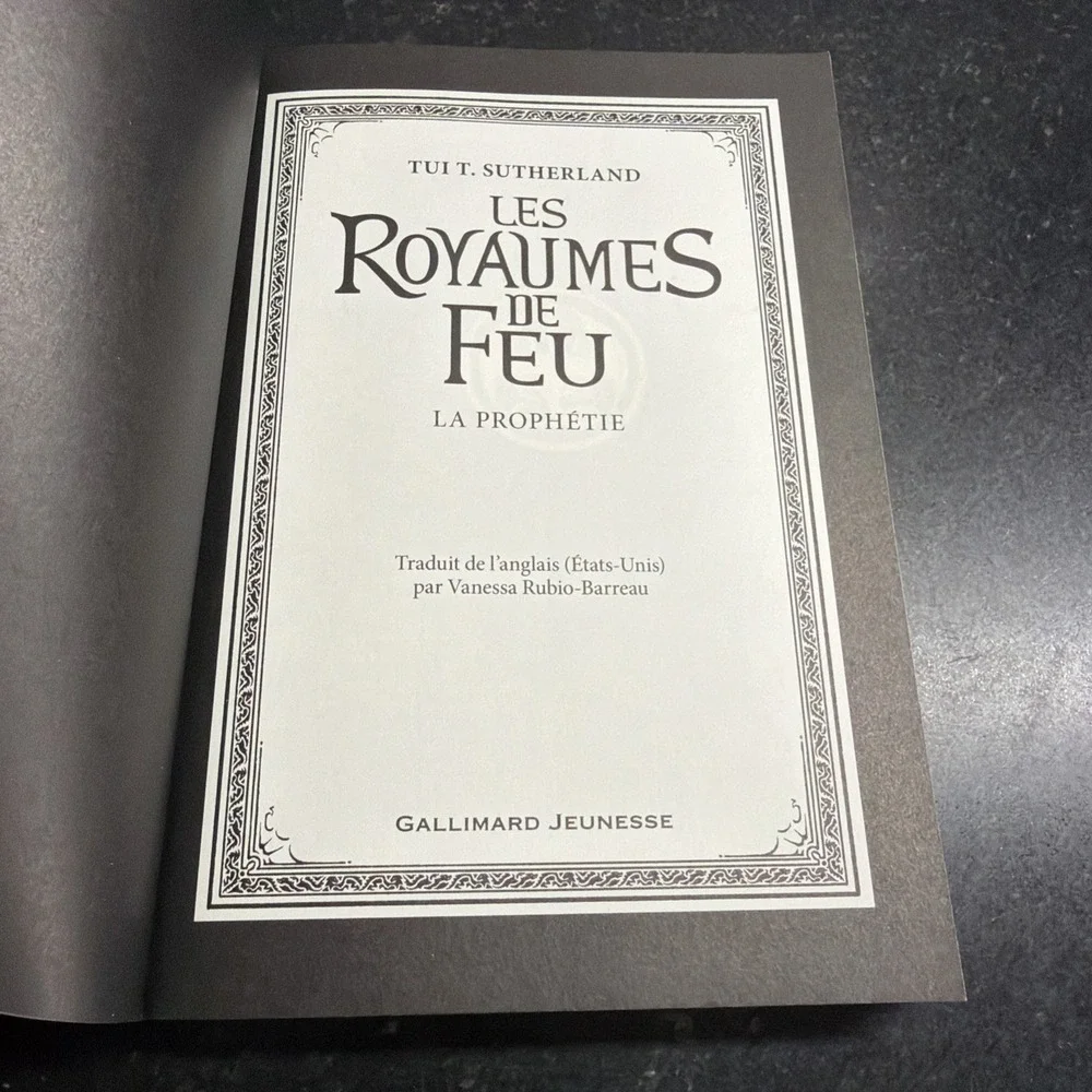 Les Royaumes de Feu, 1: La Prophétie‎ by Tui T. Sutherland